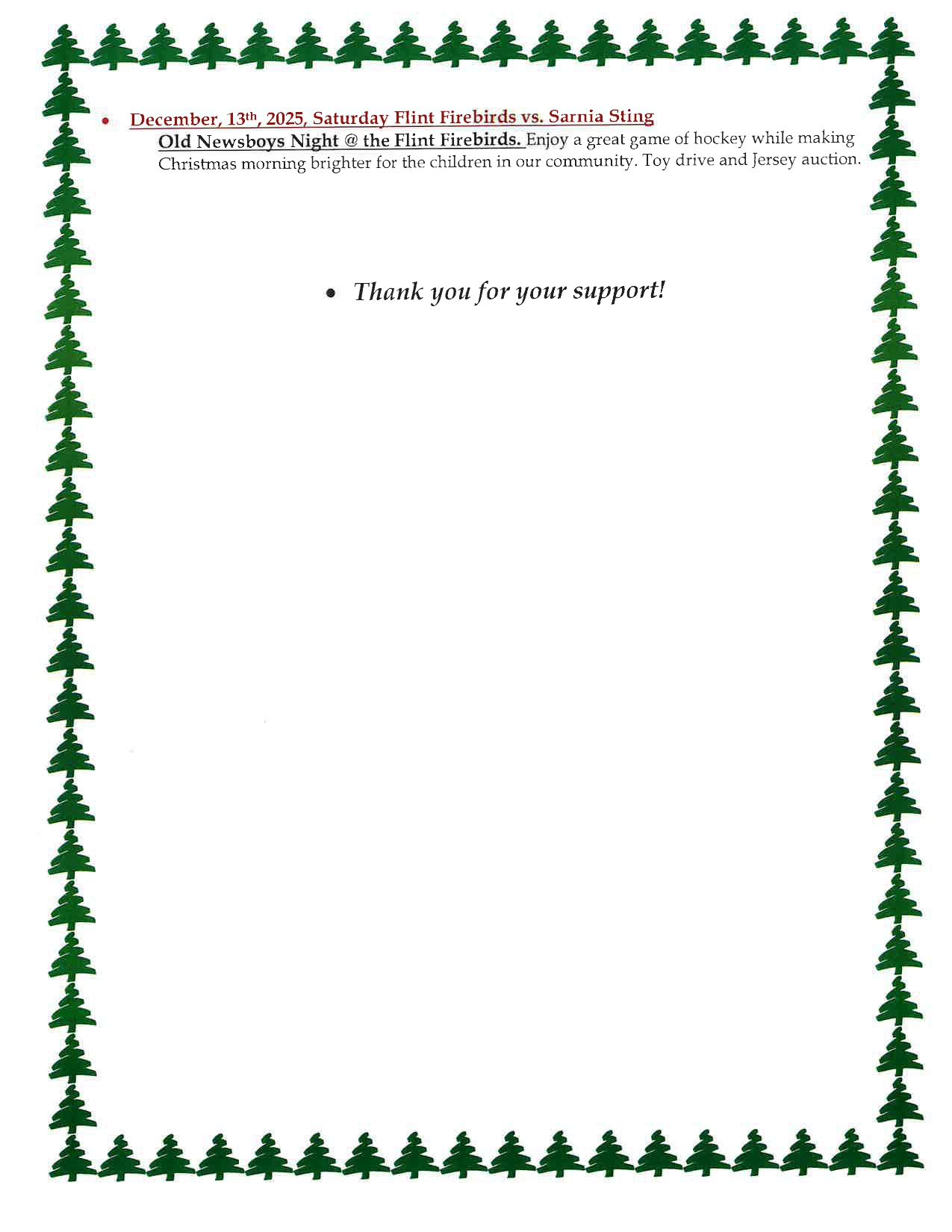 Event List 2025 Page 2