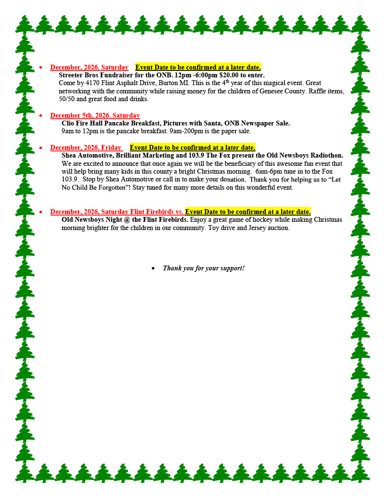 Event List 2026 Page 3